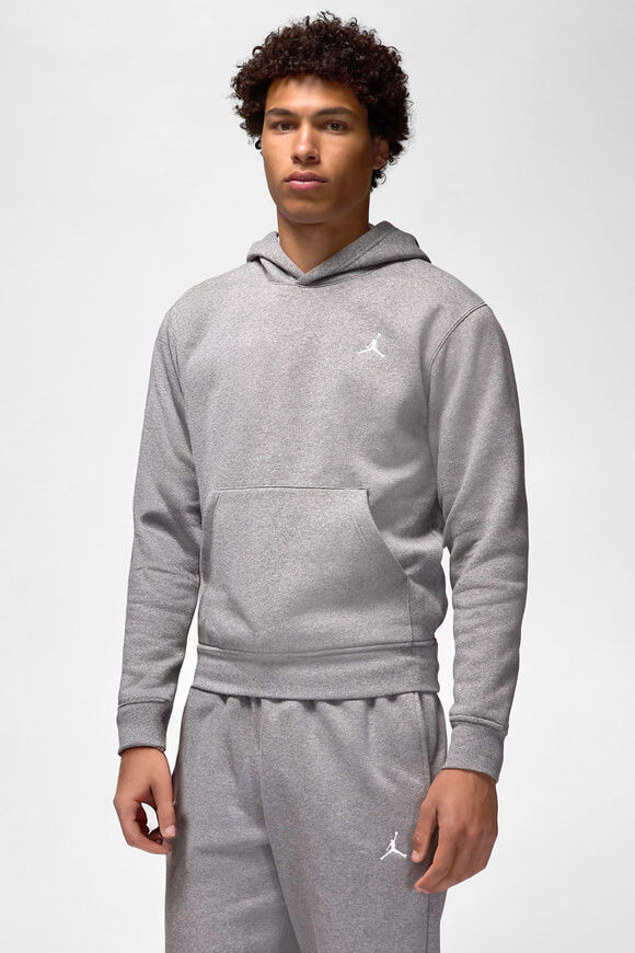 Jordan Brooklyn Fleece Kapuzensweatshirt | Grey Heather | Herren | L Jordan Brooklyn Fleece Kapuzensweatshirt | Grey Heather | Herren | L von Jordan