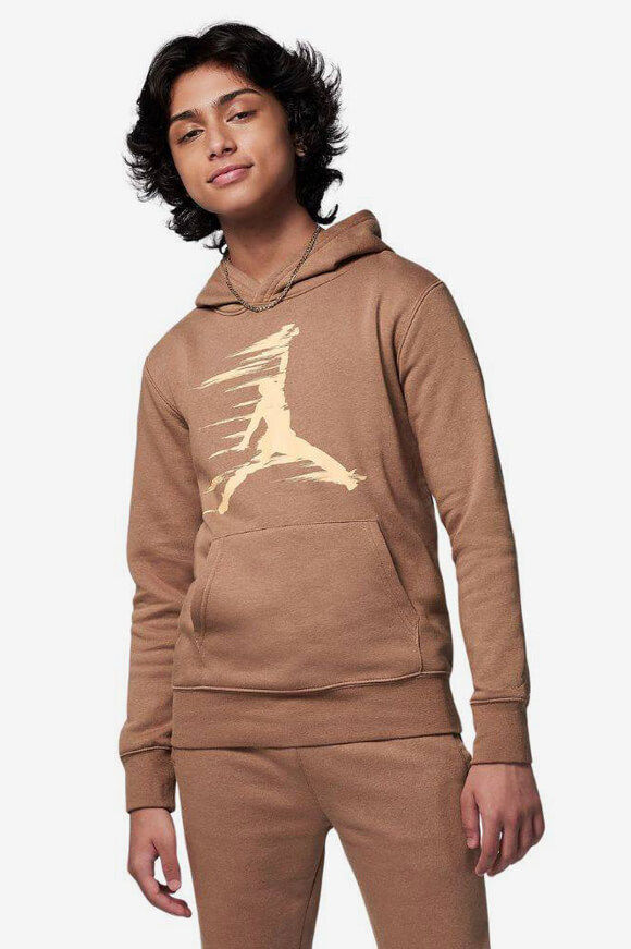 Jordan Flight MVP Fleece Kapuzensweatshirt | Archaeo Brown | Jungen  | L von Jordan