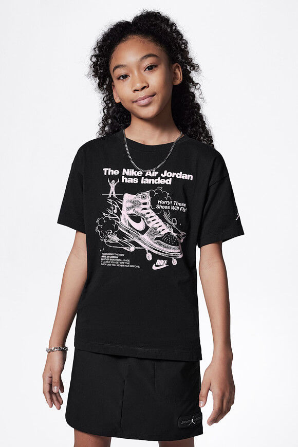 Jordan Graphic T-Shirt | Black | Mädchen  | M von Jordan