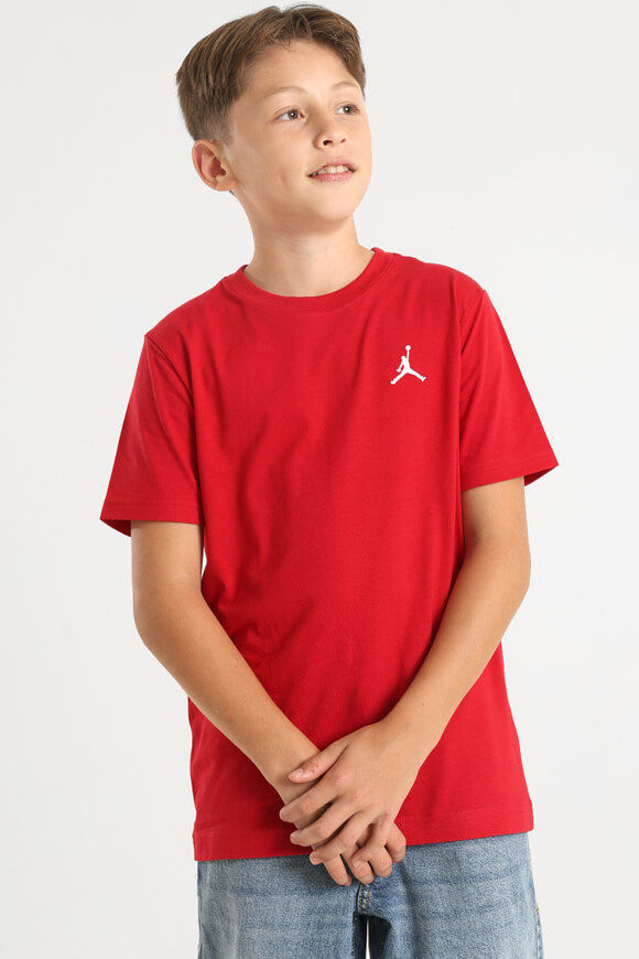 Jordan Jumpman Air Embroidered T-Shirt | Gym Red | Jungen  | L von Jordan