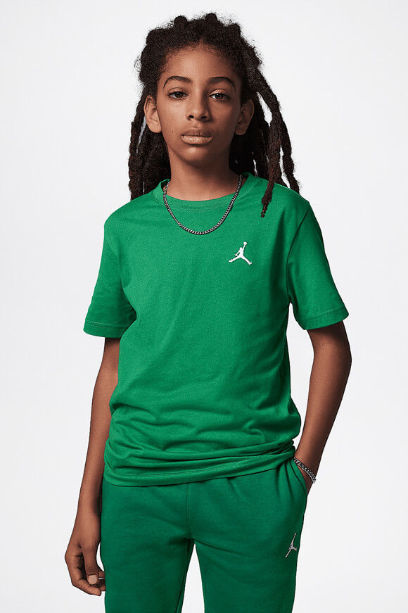 Jordan Jumpman Air Embroidered T-Shirt | Pine Green | Jungen  | L von Jordan