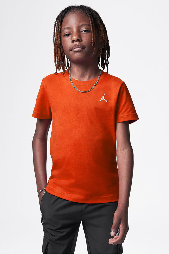 Jordan Jumpman Air Embroidered T-Shirt | Team Orange | Jungen  | L von Jordan