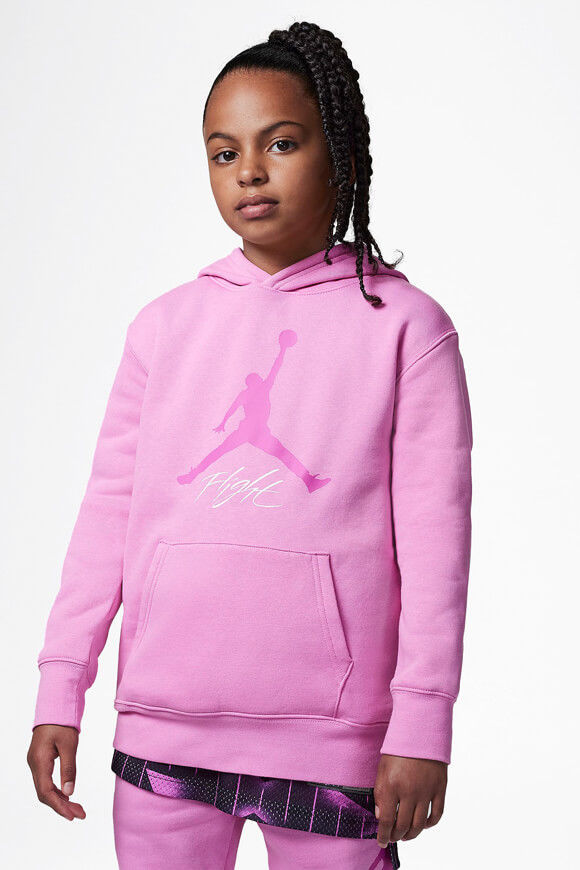 Jordan Jumpman Baseline Kapuzensweatshirt | Playful Pink | Mädchen  | L von Jordan