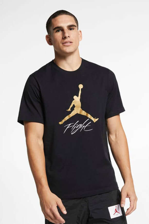 Jordan Jumpman Flight T-Shirt | Black | Herren  | L von Jordan