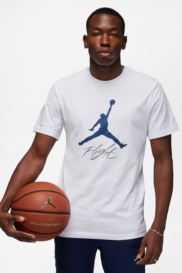 Jordan Jumpman Flight T-Shirt | White | Herren  | L von Jordan