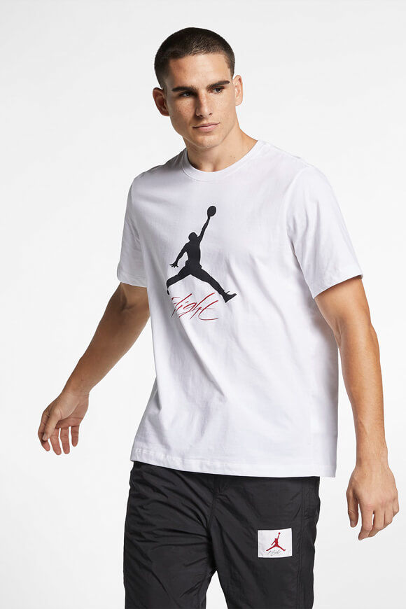 Jordan Jumpman Flight T-Shirt | White | Herren  | L von Jordan