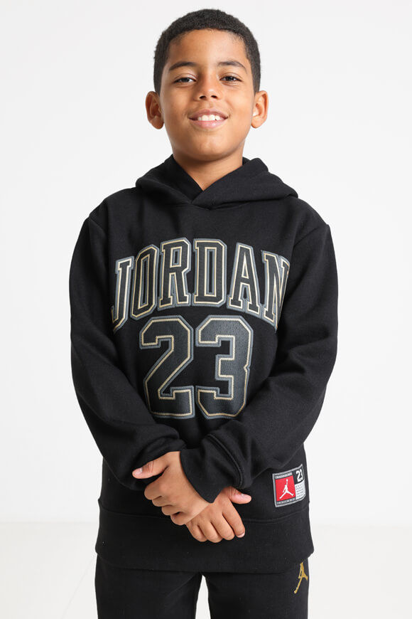 Jordan Kapuzensweatshirt | Black + Gold | Jungen  | L von Jordan