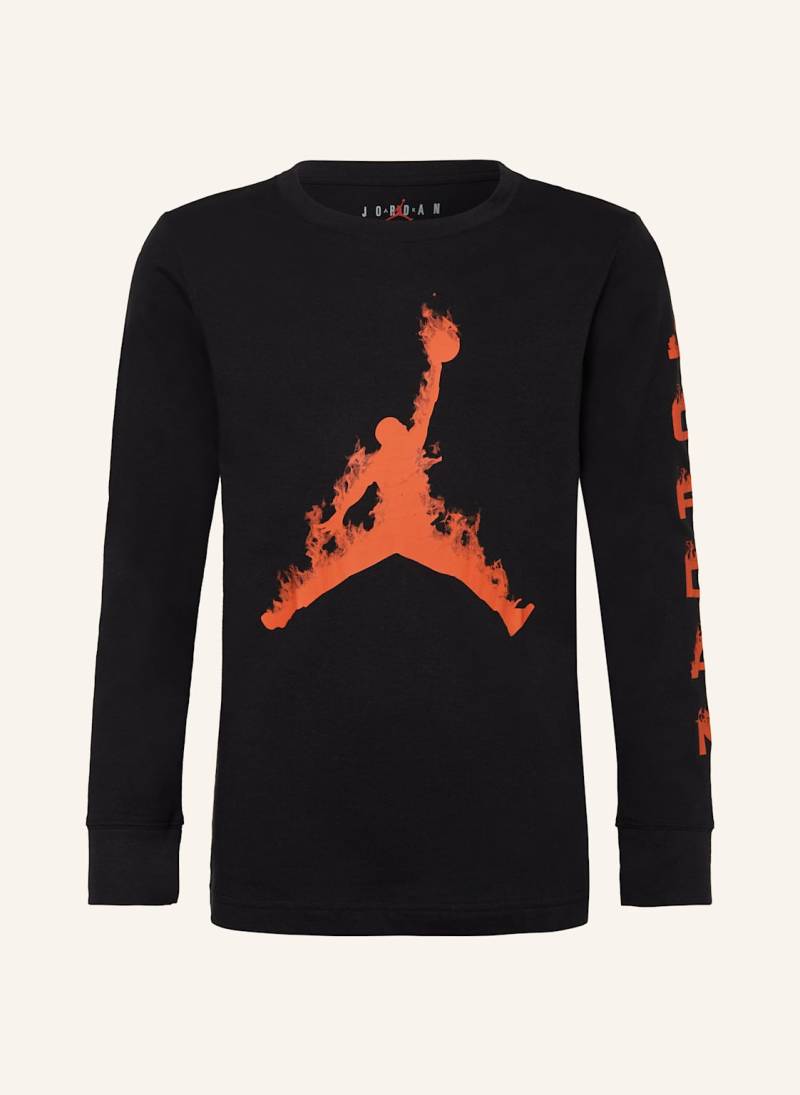 Jordan Longsleeve Up In Flames schwarz von Jordan