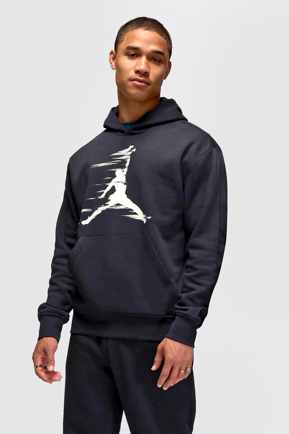 Jordan MVP Fleece Kapuzensweatshirt | Black + Iron Grey | Herren  | L von Jordan