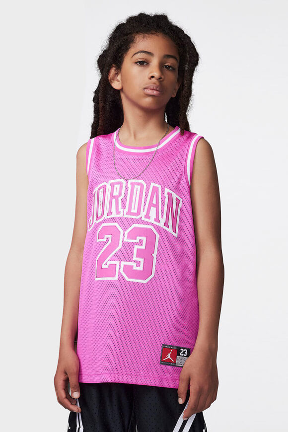 Jordan Mesh Tanktop | Fire Pink + White | Mädchen  | L von Jordan