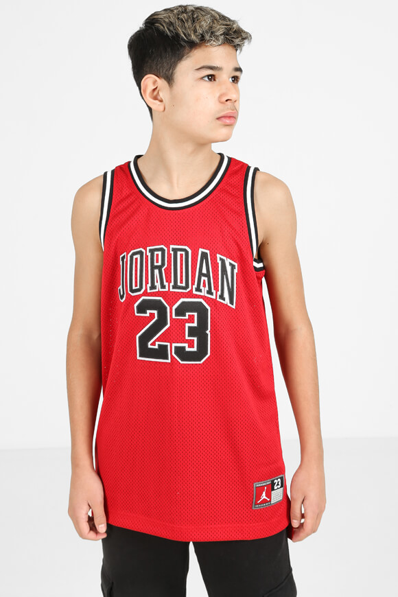 Jordan Mesh Tanktop | Gym Red + Black | Jungen  | M von Jordan