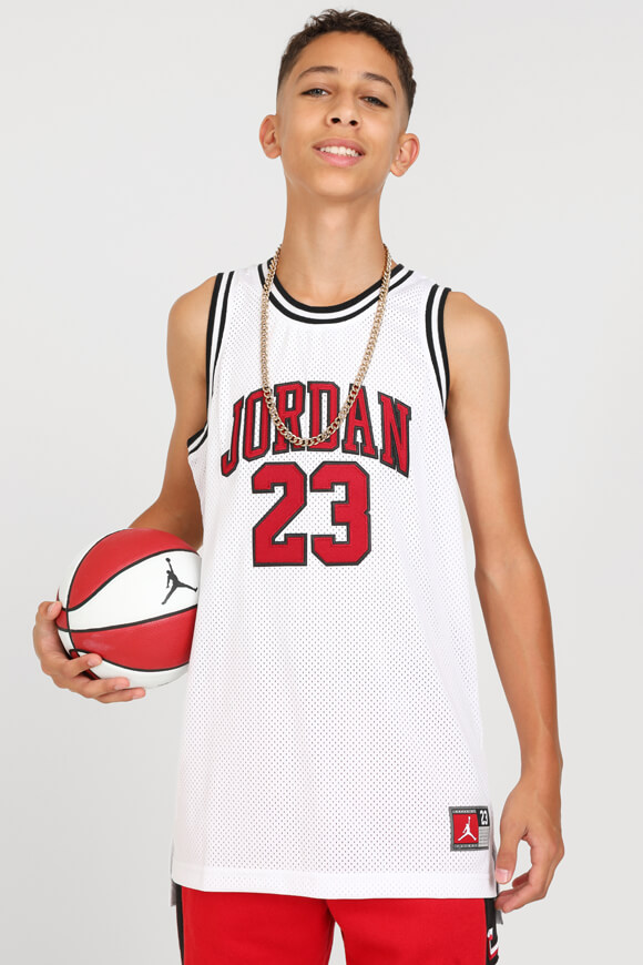 Jordan Mesh Tanktop | White + Black | Jungen  | L von Jordan