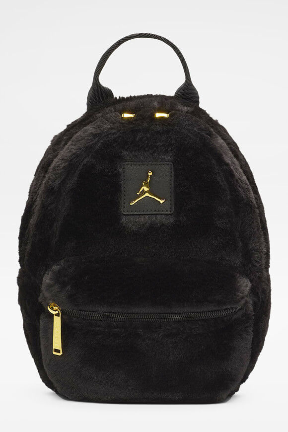 Jordan Mini Kunstfell-Rucksack | Black | Mädchen  | Einheitsgroesse von Jordan