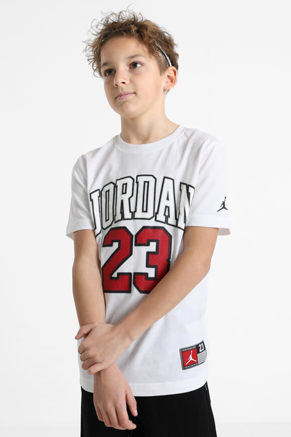 Jordan Practice Flight T-Shirt | White | Jungen  | L von Jordan