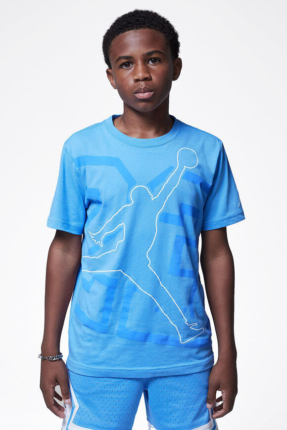 Jordan Shining Jumpman T-Shirt | Legend Blue | Jungen  | L von Jordan