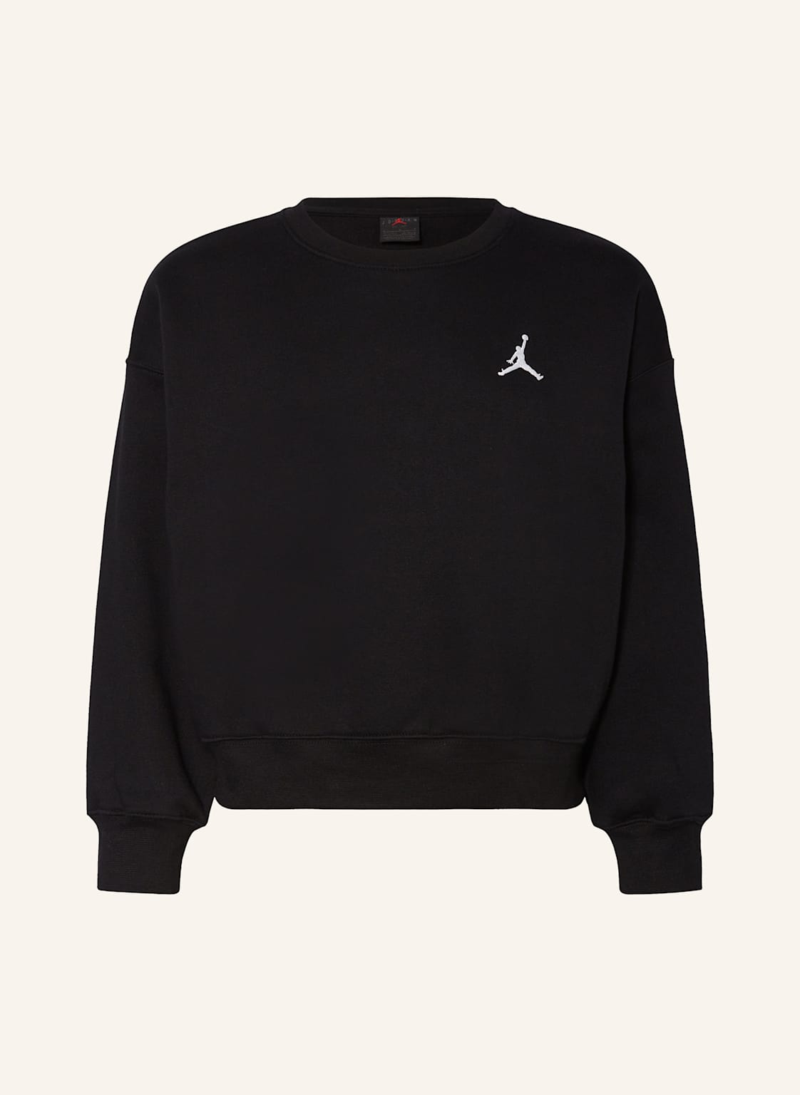 Jordan Sweatshirt Brooklyn Ess Crew schwarz Jordan Sweatshirt Brooklyn Ess Crew schwarz von Jordan