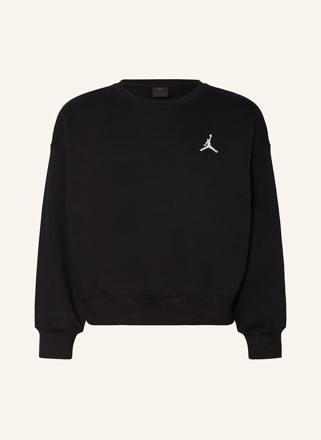 Jordan Sweatshirt Brooklyn Ess Crew schwarz von Jordan