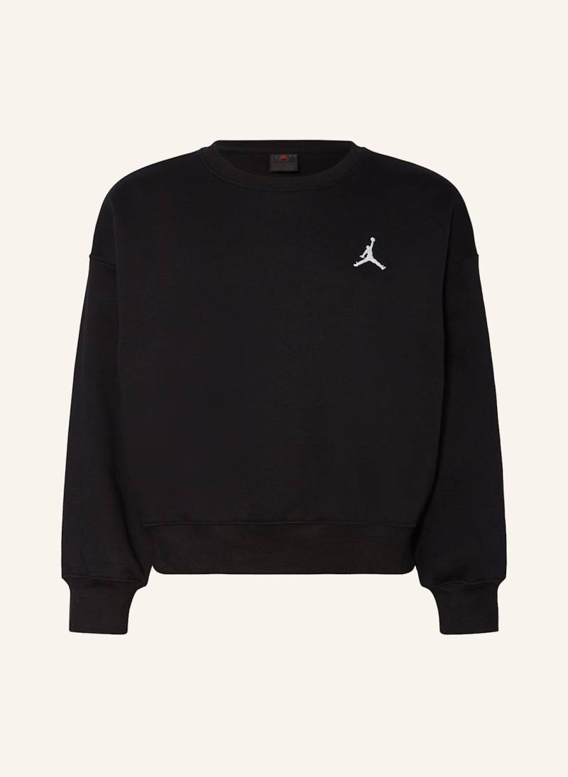 Jordan Sweatshirt Brooklyn Ess Crew schwarz von Jordan