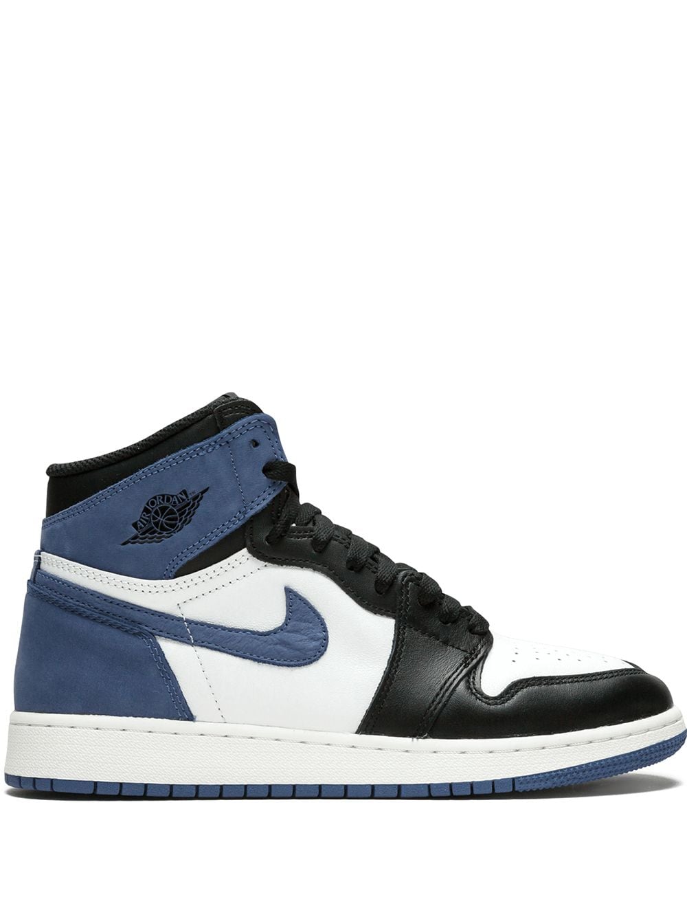 Jordan Kids Air Jordan 1 Retro High OG BG "Blue Moon" sneakers - White von Jordan Kids