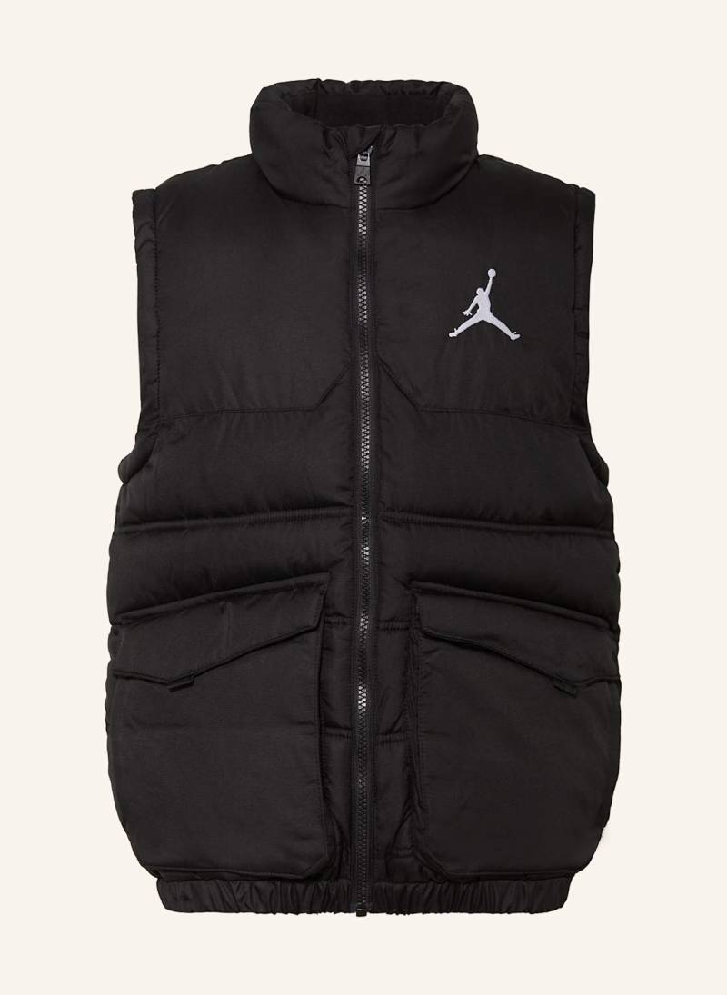 Jordan Weste Puffer Filled schwarz von Jordan