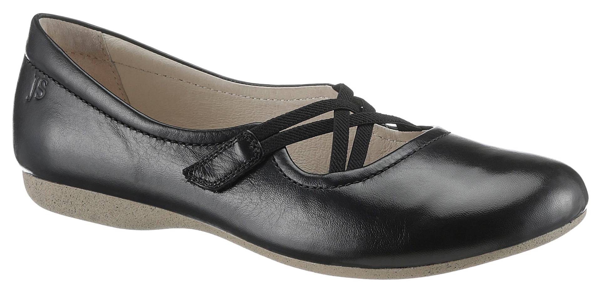 Josef Seibel Riemchenballerina »Fiona«, Festtagsschuh, Slipper, Komfortschuh mit überkreuztem Gummizug Josef Seibel Riemchenballerina »Fiona«, Festtagsschuh, Slipper, Komfortschuh mit überkreuztem Gummizug von Josef Seibel