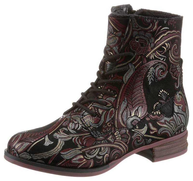 Josef Seibel Schnürboots »SANJA 01«, mit Fantasy-Print von Josef Seibel