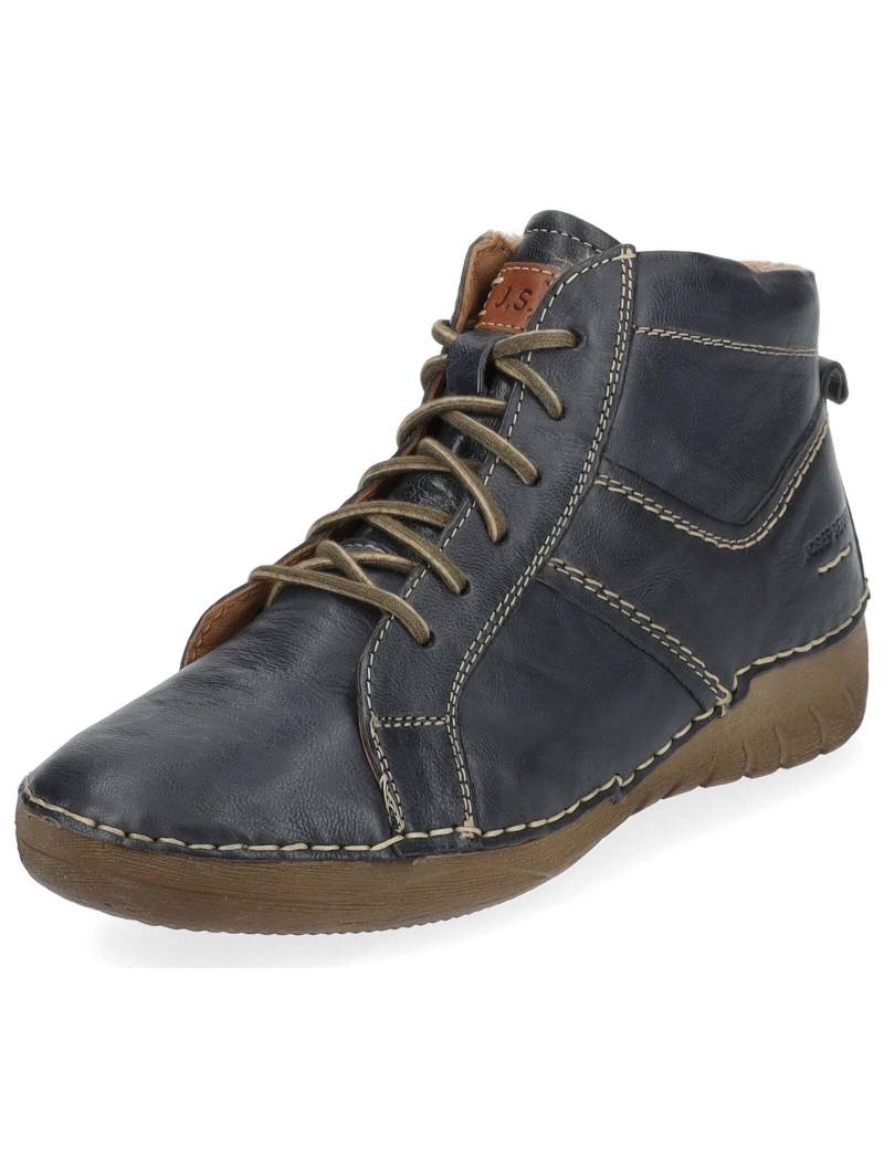 Stiefelette 89201-vl302 Damen Blau 36 von Josef Seibel