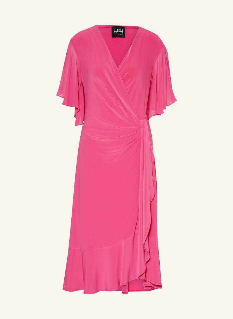 Joseph Ribkoff Signature Cocktailkleid In Wickeloptik pink von Joseph Ribkoff SIGNATURE