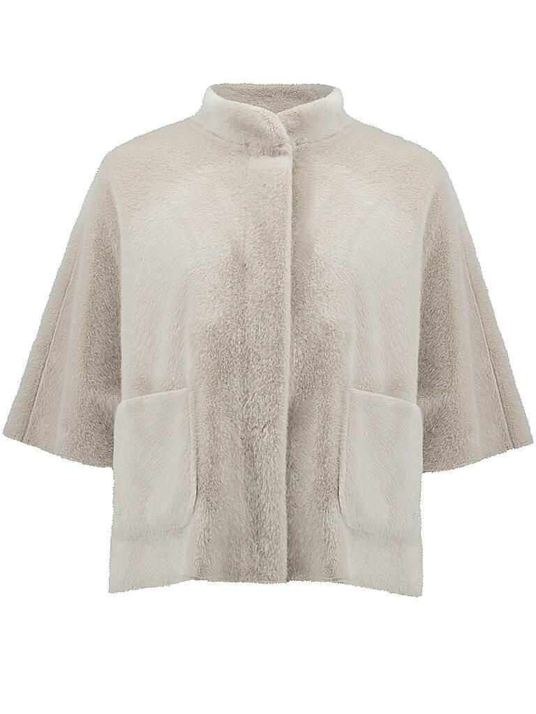 JOSEPH RIBKOFF Jacke in Felloptik  creme von Joseph Ribkoff