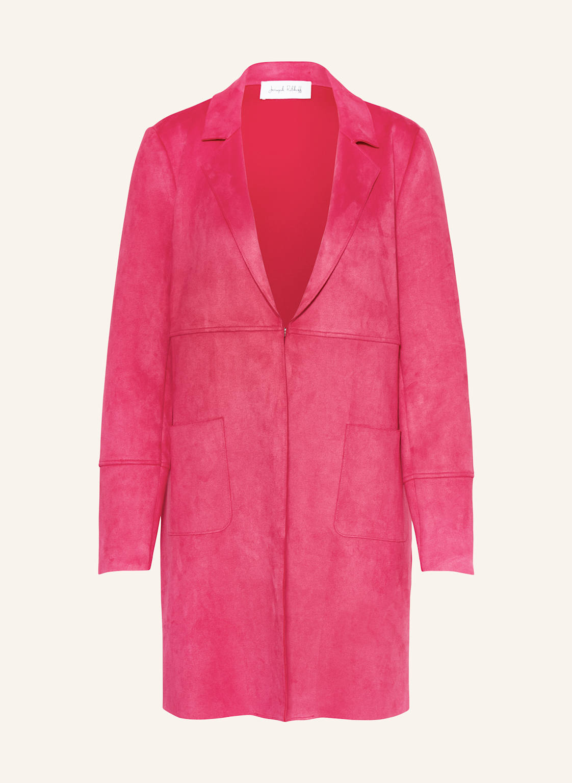 Joseph Ribkoff Longblazer In Lederoptik pink von Joseph Ribkoff