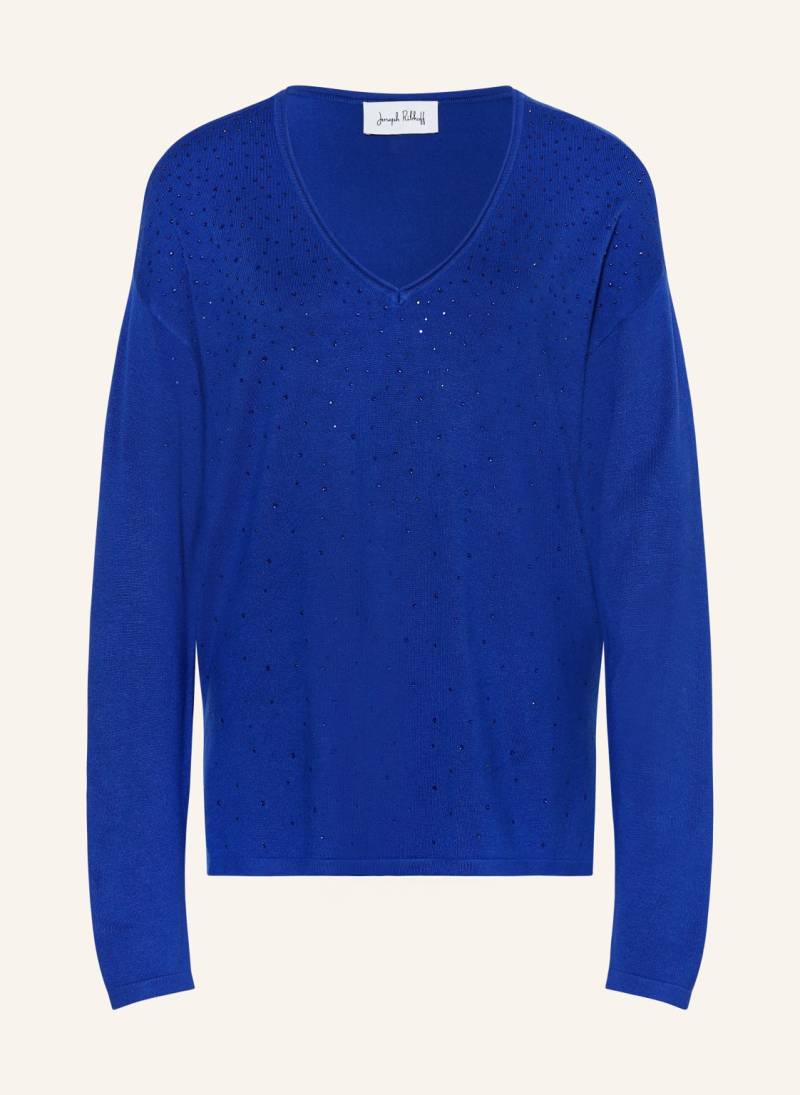 Joseph Ribkoff Pullover Mit Schmucksteinen blau von Joseph Ribkoff