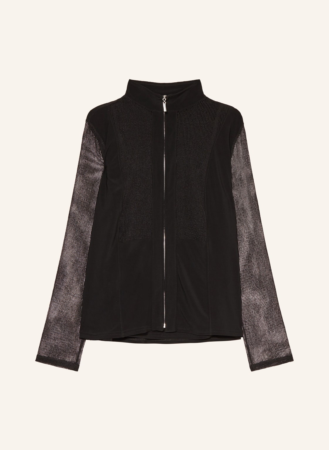 Joseph Ribkoff Set: Jacke Im Materialmix Und Top schwarz von Joseph Ribkoff