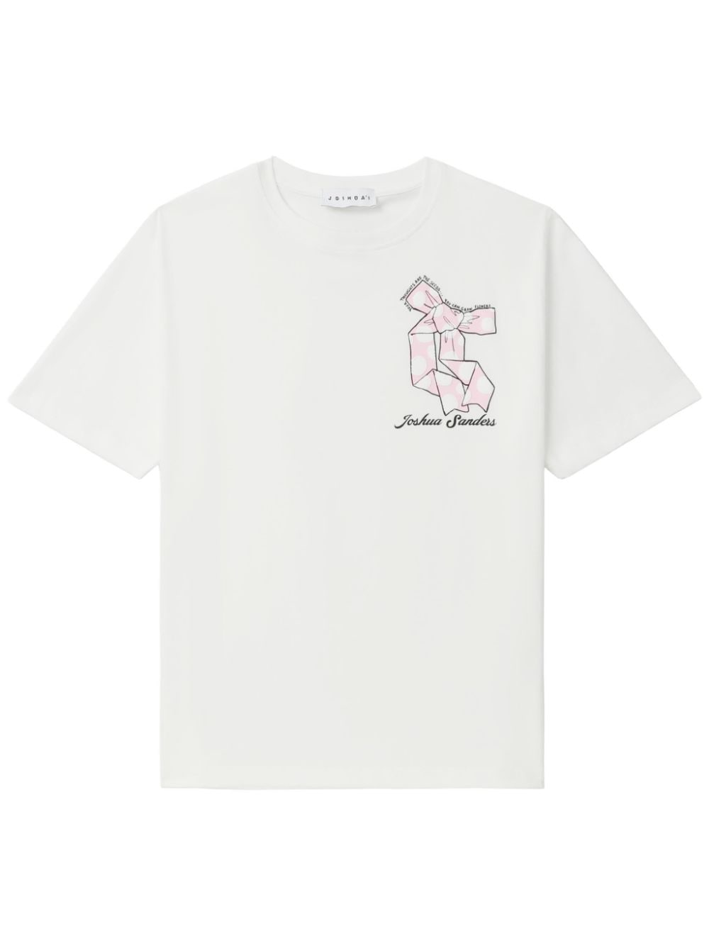 Joshua Sanders Bow T-shirt - White von Joshua Sanders