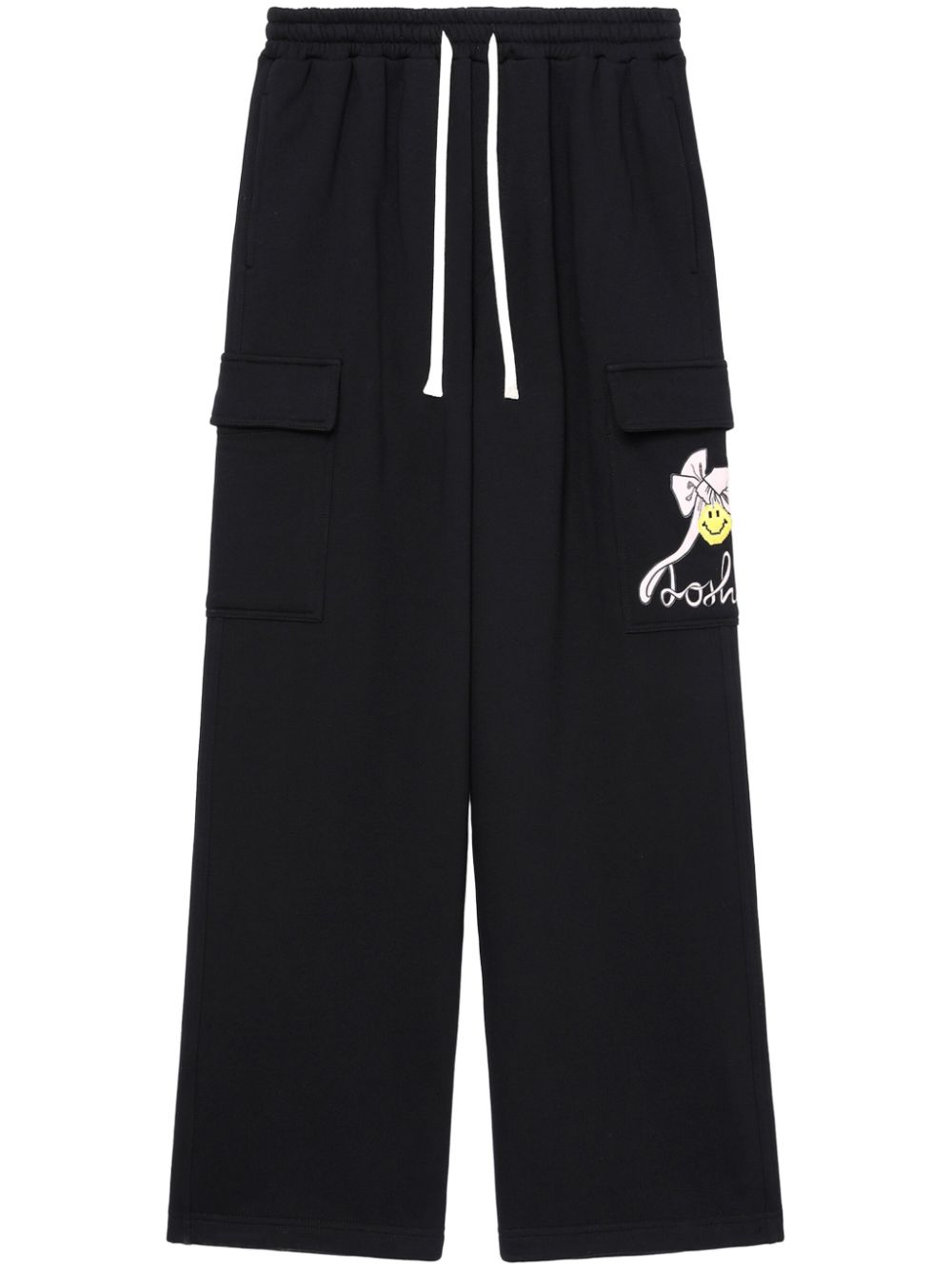 Joshua Sanders logo-print track pants - Black von Joshua Sanders