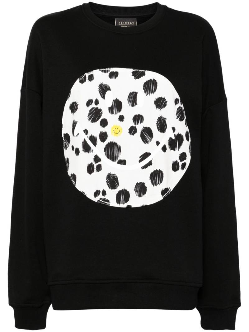 Joshua Sanders smiley-motif sweatshirt - Black von Joshua Sanders