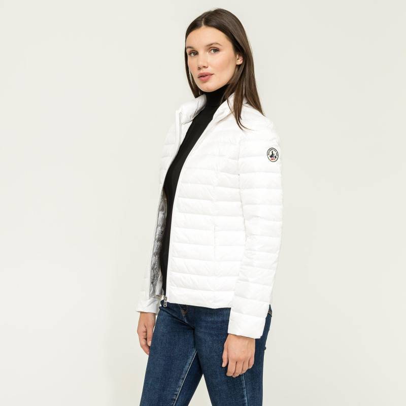 Daunenjacke Ohne Kapuze Damen Weiss XL von Jott