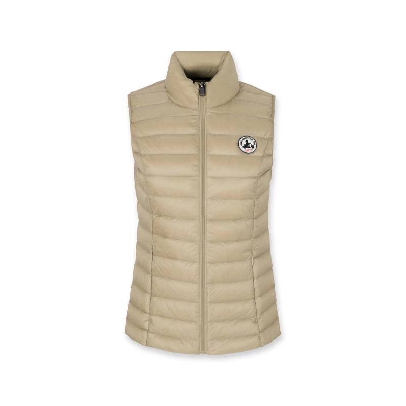 Daunengilet Ohne Kapuze Damen Beige L von Jott