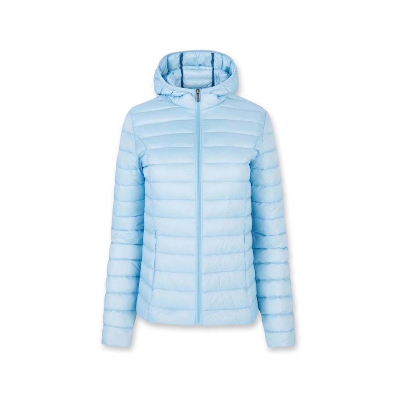 Daunenjacke Mit Kapuze Damen Hellblau M von Jott