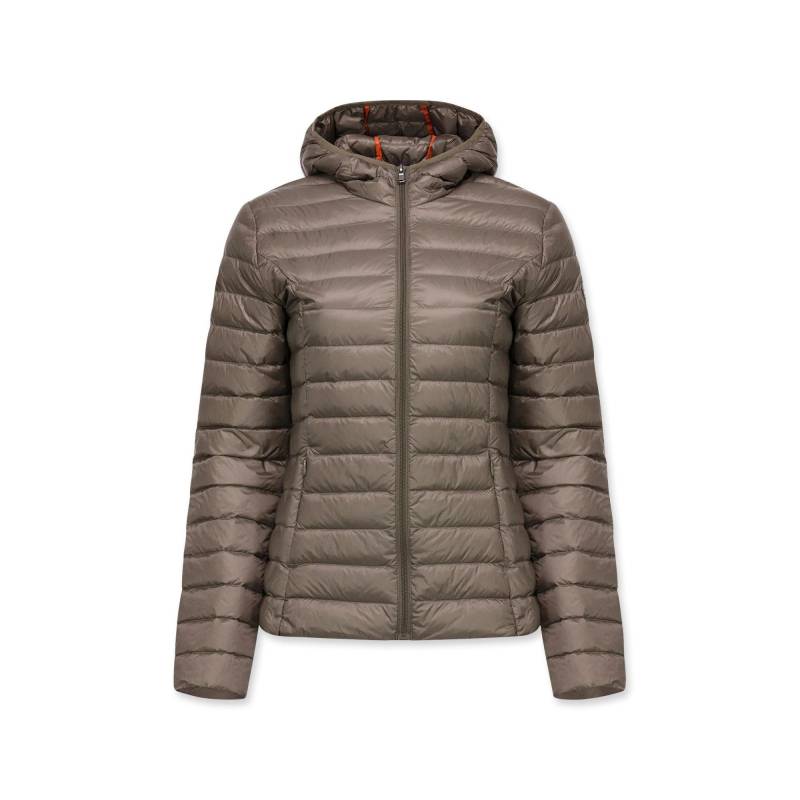 Jott - Daunenjacke mit Kapuze, für Damen, Taupe, Größe L von Jott