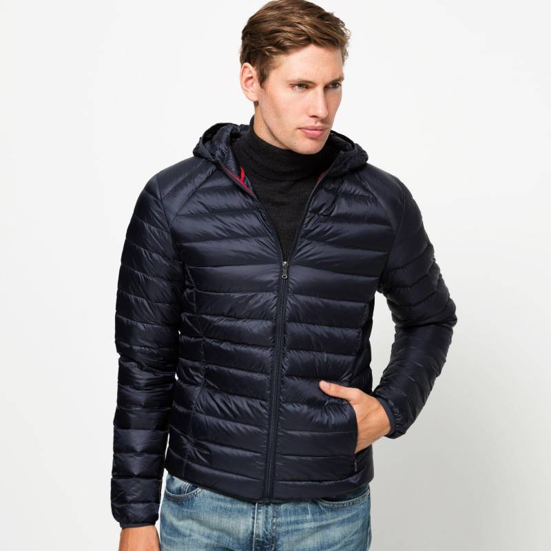 Daunenjacke Mit Kapuze Herren Marine M von Jott