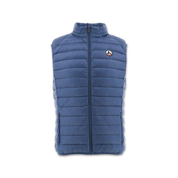 Gilet Herren Blau Denim L von Jott