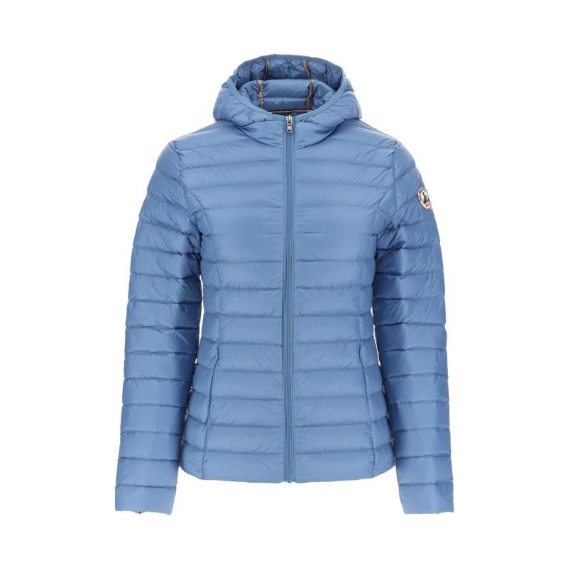 Daunenjacke Mit Kapuze Damen Blau Denim XS von Jott