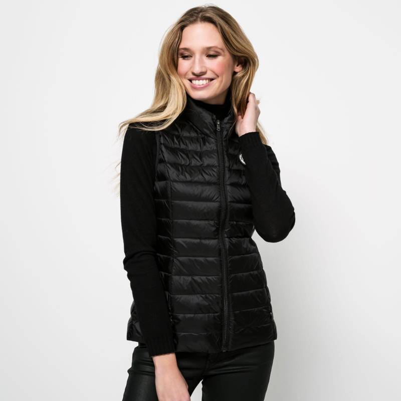 Daunengilet Ohne Kapuze Damen Black M von Jott