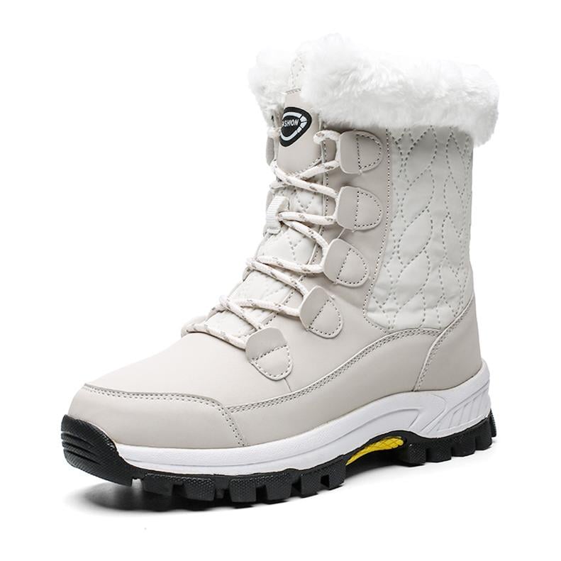 JoyFeet Husky Winterboot Damen Grösse: 40, Farbe: Weiss von JoyFeet