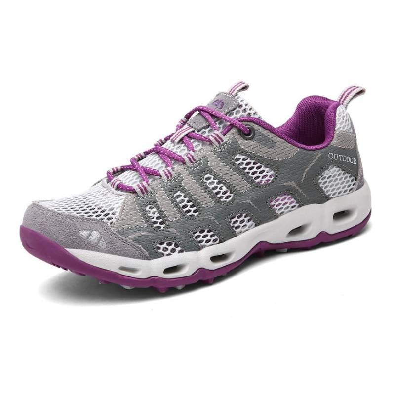 JoyFeet Trekking Sneaker Damen Farbe: Hellgrau, Grösse: 40 von JoyFeet