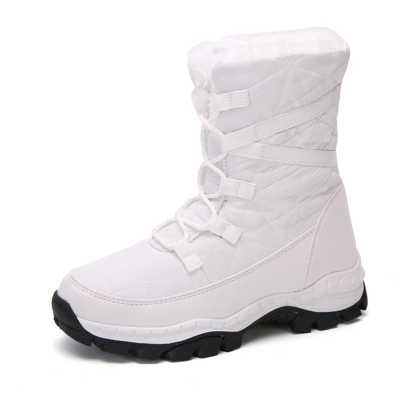 JoyFeet Winterboot Snowy - mit ausklappbaren Spikes Grösse: 42 von JoyFeet