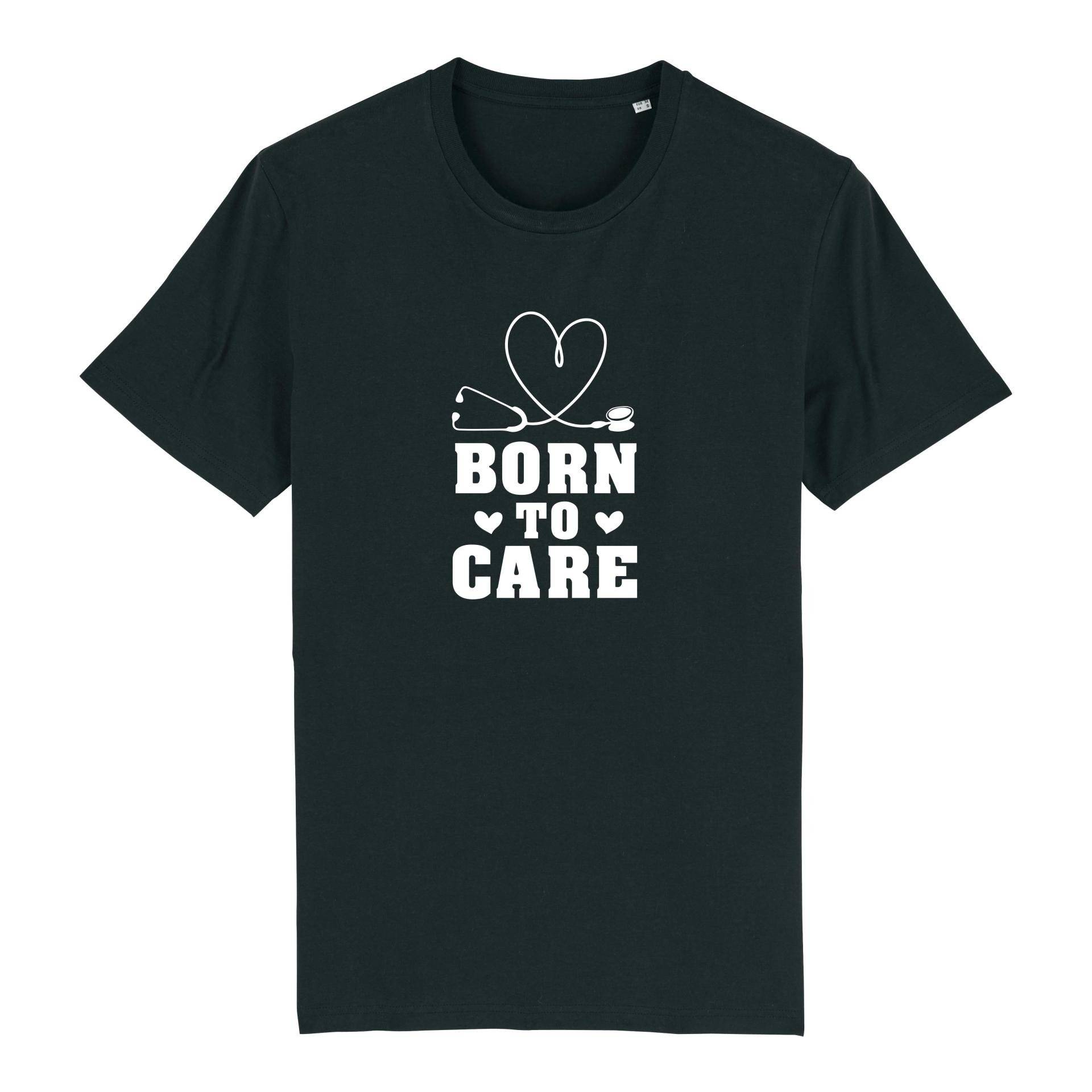 JoyLine Born to Care Bio T-Shirt Unisex Grösse: S, Farbe: Black von JoyLine