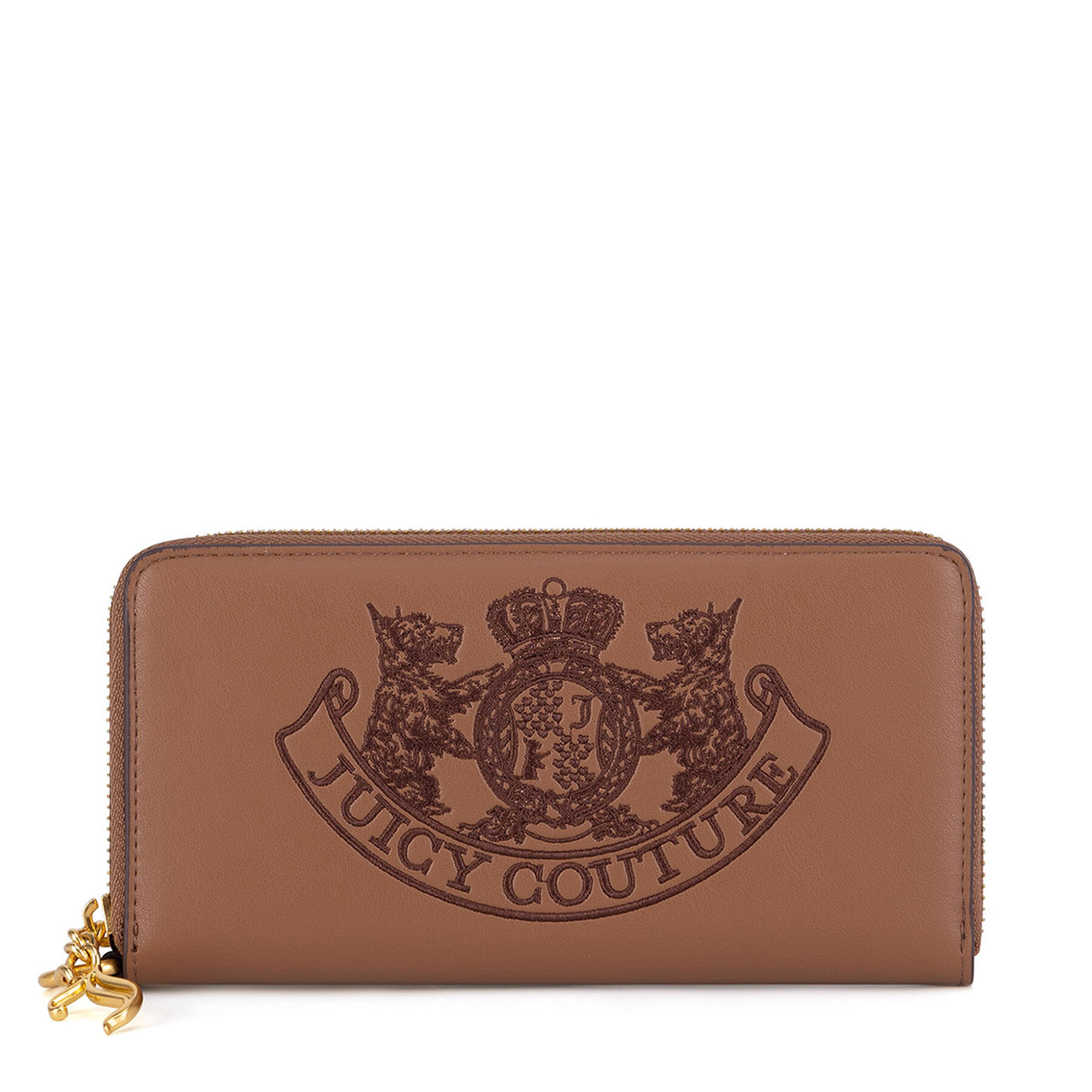 Große Damen Geldbörse Juicy Couture BIJXT8652WVP Braun von Juicy Couture