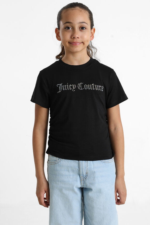 Juicy Couture Crop T-Shirt | Black | Mädchen  | 10 von Juicy Couture