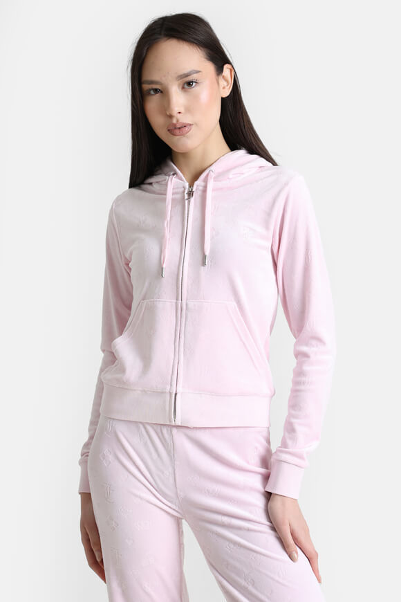 Juicy Couture Madison Samt Jacke | Cherry Blossom | Damen  | XS von Juicy Couture